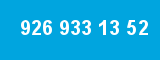 926 933 13 52 926 933 13 52